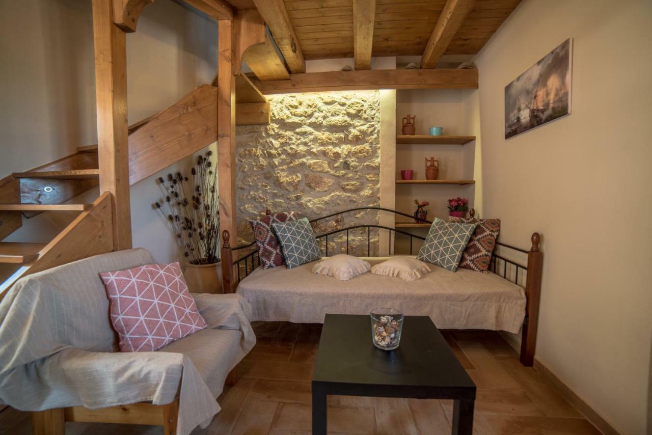 Menecrates Rustic - San Matteo Daire Ágios Matthaíos Dış mekan fotoğraf