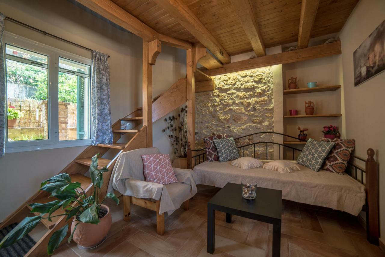 Menecrates Rustic - San Matteo Daire Ágios Matthaíos Dış mekan fotoğraf