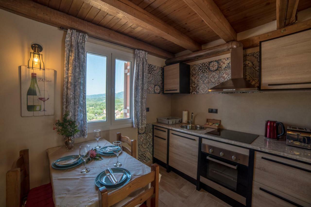 Menecrates Rustic - San Matteo Daire Ágios Matthaíos Dış mekan fotoğraf