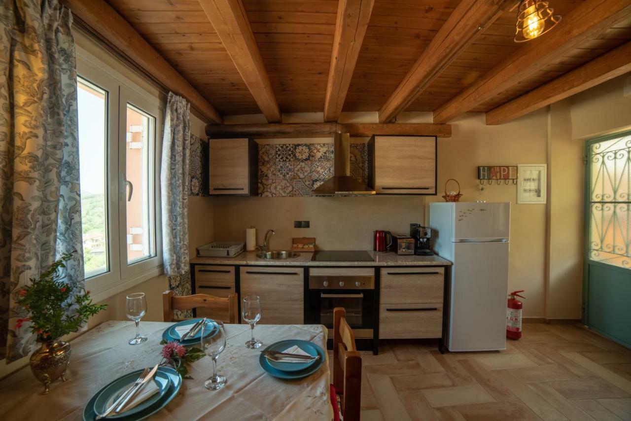 Menecrates Rustic - San Matteo Daire Ágios Matthaíos Dış mekan fotoğraf